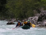 Perly alpskch ek - kvten 2006, Jeden z nejoblbenjch raftovch zjezd do Rakouska a Slovinska opt nezklamal. Krsn poas, tuln kemp a tyrkysov, kilov ist voda s kulisou vpencovch tt Alp. - fotografie 282