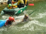 Perly alpskch ek - kvten 2006, Jeden z nejoblbenjch raftovch zjezd do Rakouska a Slovinska opt nezklamal. Krsn poas, tuln kemp a tyrkysov, kilov ist voda s kulisou vpencovch tt Alp. - fotografie 340