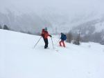 SKIALPY V PRAANOVM OPOJEN V RIEDINGTALU, V sobotu viditelnost nic moc ale na sjezdy bylo vidt skvle a ten pranek... A co teprve nedle, slunce, azuro, praan po kolena, .... - fotografie 1