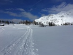 TOTES GEBIRGE 2018, TOTLN MASAKR! Pedpov byla nic moc a navc avizovala velk mrazy. a co z toho bylo? Praan, azuro, pardn 3 try, prost skialpov pochrochtn. - fotografie 1