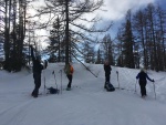 TOTES GEBIRGE 2018, TOTLN MASAKR! Pedpov byla nic moc a navc avizovala velk mrazy. a co z toho bylo? Praan, azuro, pardn 3 try, prost skialpov pochrochtn. - fotografie 8