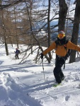 TOTES GEBIRGE 2018, TOTLN MASAKR! Pedpov byla nic moc a navc avizovala velk mrazy. a co z toho bylo? Praan, azuro, pardn 3 try, prost skialpov pochrochtn. - fotografie 12