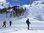 TOTES GEBIRGE 2018, TOTLN MASAKR! Pedpov byla nic moc a navc avizovala velk mrazy. a co z toho bylo? Praan, azuro, pardn 3 try, prost skialpov pochrochtn. - fotografie 15