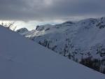 TOTES GEBIRGE 2018, TOTLN MASAKR! Pedpov byla nic moc a navc avizovala velk mrazy. a co z toho bylo? Praan, azuro, pardn 3 try, prost skialpov pochrochtn. - fotografie 22