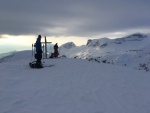 TOTES GEBIRGE 2018, TOTLN MASAKR! Pedpov byla nic moc a navc avizovala velk mrazy. a co z toho bylo? Praan, azuro, pardn 3 try, prost skialpov pochrochtn. - fotografie 27