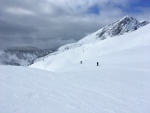 TOTES GEBIRGE 2018, TOTLN MASAKR! Pedpov byla nic moc a navc avizovala velk mrazy. a co z toho bylo? Praan, azuro, pardn 3 try, prost skialpov pochrochtn. - fotografie 34