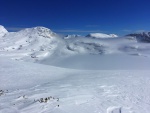 TOTES GEBIRGE 2018, TOTLN MASAKR! Pedpov byla nic moc a navc avizovala velk mrazy. a co z toho bylo? Praan, azuro, pardn 3 try, prost skialpov pochrochtn. - fotografie 43