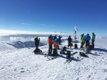 TOTES GEBIRGE 2018, TOTLN MASAKR! Pedpov byla nic moc a navc avizovala velk mrazy. a co z toho bylo? Praan, azuro, pardn 3 try, prost skialpov pochrochtn. - fotografie 50