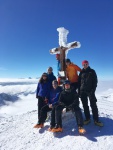 TOTES GEBIRGE 2018, TOTLN MASAKR! Pedpov byla nic moc a navc avizovala velk mrazy. a co z toho bylo? Praan, azuro, pardn 3 try, prost skialpov pochrochtn. - fotografie 54