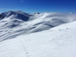 TOTES GEBIRGE 2018, TOTLN MASAKR! Pedpov byla nic moc a navc avizovala velk mrazy. a co z toho bylo? Praan, azuro, pardn 3 try, prost skialpov pochrochtn. - fotografie 71