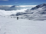 TOTES GEBIRGE 2018, TOTLN MASAKR! Pedpov byla nic moc a navc avizovala velk mrazy. a co z toho bylo? Praan, azuro, pardn 3 try, prost skialpov pochrochtn. - fotografie 72