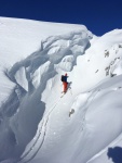 TOTES GEBIRGE 2018, TOTLN MASAKR! Pedpov byla nic moc a navc avizovala velk mrazy. a co z toho bylo? Praan, azuro, pardn 3 try, prost skialpov pochrochtn. - fotografie 73