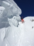 TOTES GEBIRGE 2018, TOTLN MASAKR! Pedpov byla nic moc a navc avizovala velk mrazy. a co z toho bylo? Praan, azuro, pardn 3 try, prost skialpov pochrochtn. - fotografie 74