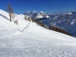 TOTES GEBIRGE 2018, TOTLN MASAKR! Pedpov byla nic moc a navc avizovala velk mrazy. a co z toho bylo? Praan, azuro, pardn 3 try, prost skialpov pochrochtn. - fotografie 85