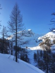 TOTES GEBIRGE 2018, TOTLN MASAKR! Pedpov byla nic moc a navc avizovala velk mrazy. a co z toho bylo? Praan, azuro, pardn 3 try, prost skialpov pochrochtn. - fotografie 97