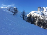 TOTES GEBIRGE 2018, TOTLN MASAKR! Pedpov byla nic moc a navc avizovala velk mrazy. a co z toho bylo? Praan, azuro, pardn 3 try, prost skialpov pochrochtn. - fotografie 99