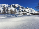 TOTES GEBIRGE 2018, TOTLN MASAKR! Pedpov byla nic moc a navc avizovala velk mrazy. a co z toho bylo? Praan, azuro, pardn 3 try, prost skialpov pochrochtn. - fotografie 110