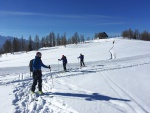 TOTES GEBIRGE 2018, TOTLN MASAKR! Pedpov byla nic moc a navc avizovala velk mrazy. a co z toho bylo? Praan, azuro, pardn 3 try, prost skialpov pochrochtn. - fotografie 113