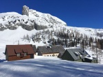 TOTES GEBIRGE 2018, TOTLN MASAKR! Pedpov byla nic moc a navc avizovala velk mrazy. a co z toho bylo? Praan, azuro, pardn 3 try, prost skialpov pochrochtn. - fotografie 114