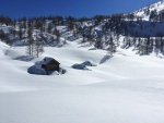 TOTES GEBIRGE 2018, TOTLN MASAKR! Pedpov byla nic moc a navc avizovala velk mrazy. a co z toho bylo? Praan, azuro, pardn 3 try, prost skialpov pochrochtn. - fotografie 120