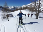 TOTES GEBIRGE 2018, TOTLN MASAKR! Pedpov byla nic moc a navc avizovala velk mrazy. a co z toho bylo? Praan, azuro, pardn 3 try, prost skialpov pochrochtn. - fotografie 126