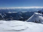 TOTES GEBIRGE 2018, TOTLN MASAKR! Pedpov byla nic moc a navc avizovala velk mrazy. a co z toho bylo? Praan, azuro, pardn 3 try, prost skialpov pochrochtn. - fotografie 149