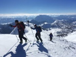 TOTES GEBIRGE 2018, TOTLN MASAKR! Pedpov byla nic moc a navc avizovala velk mrazy. a co z toho bylo? Praan, azuro, pardn 3 try, prost skialpov pochrochtn. - fotografie 153