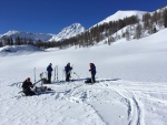 TOTES GEBIRGE 2018, TOTLN MASAKR! Pedpov byla nic moc a navc avizovala velk mrazy. a co z toho bylo? Praan, azuro, pardn 3 try, prost skialpov pochrochtn. - fotografie 159