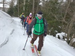 SKIALP ARNA RIEDINGTAL, Krsn zima jako v pohdce, jen kdyby v sobotu tolik nefielo. A stejn jsme dali vrchol. A nedln tra na praanovou louku za bezvt a dobr viditelnosti byla za odmnu. - fotografie 1