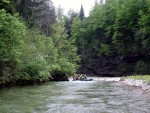 Rafting v Totes Gebirge, Leh raftingov akce na dvou hezkch ekch. Po sobotnm slunky sice zaprelo, ale vt voda na Steyru byla vemi jednoznan pivtna... - fotografie 23