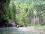 Rafting v Totes Gebirge, Leh raftingov akce na dvou hezkch ekch. Po sobotnm slunky sice zaprelo, ale vt voda na Steyru byla vemi jednoznan pivtna... - fotografie 37