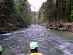 Rafting v Totes Gebirge, Leh raftingov akce na dvou hezkch ekch. Po sobotnm slunky sice zaprelo, ale vt voda na Steyru byla vemi jednoznan pivtna... - fotografie 46