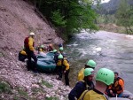 Rafting v Totes Gebirge, Leh raftingov akce na dvou hezkch ekch. Po sobotnm slunky sice zaprelo, ale vt voda na Steyru byla vemi jednoznan pivtna... - fotografie 56