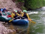 Rafting v Totes Gebirge, Leh raftingov akce na dvou hezkch ekch. Po sobotnm slunky sice zaprelo, ale vt voda na Steyru byla vemi jednoznan pivtna... - fotografie 61