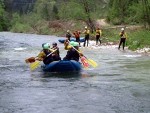 Rafting v Totes Gebirge, Leh raftingov akce na dvou hezkch ekch. Po sobotnm slunky sice zaprelo, ale vt voda na Steyru byla vemi jednoznan pivtna... - fotografie 65