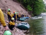 Rafting v Totes Gebirge, Leh raftingov akce na dvou hezkch ekch. Po sobotnm slunky sice zaprelo, ale vt voda na Steyru byla vemi jednoznan pivtna... - fotografie 66