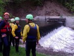 Rafting v Totes Gebirge, Leh raftingov akce na dvou hezkch ekch. Po sobotnm slunky sice zaprelo, ale vt voda na Steyru byla vemi jednoznan pivtna... - fotografie 68