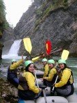 Rafting v Totes Gebirge, Leh raftingov akce na dvou hezkch ekch. Po sobotnm slunky sice zaprelo, ale vt voda na Steyru byla vemi jednoznan pivtna... - fotografie 92