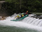 Rafting v Totes Gebirge, Leh raftingov akce na dvou hezkch ekch. Po sobotnm slunky sice zaprelo, ale vt voda na Steyru byla vemi jednoznan pivtna... - fotografie 96