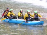 Rafting v Totes Gebirge, Leh raftingov akce na dvou hezkch ekch. Po sobotnm slunky sice zaprelo, ale vt voda na Steyru byla vemi jednoznan pivtna... - fotografie 102