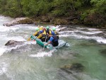 Rafting v Totes Gebirge, Leh raftingov akce na dvou hezkch ekch. Po sobotnm slunky sice zaprelo, ale vt voda na Steyru byla vemi jednoznan pivtna... - fotografie 121