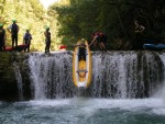 Na Yukonech za Vinetouem, Nejoblbenj letn zahranin vodck akce. Trocha adrenalinu, exotiky v rmci Evropy, ale hlavn spousta slunce, koupn a pohody. - fotografie 235