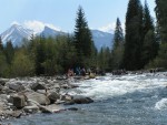 Bialka - Bel 2006, Tak jsme letos Tatry projeli na raftech opravdu dkladn - jak ze slovensk, tak i nov z polsk strany. Ni vodn stavy vynahradilo krsn poas a super panoramata, o nrodopisnm veeru v kolib  - fotografie 60