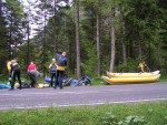 Steyr s adrenalinovým překvapením, Fotografie ze zájezdu, jehož program musel být kvůli povodňovým stavům ne některých rakouských řekách poněkud upraven. Nevlídné počasí bylo tentokrát kompenzováno nádhernou raftovou vodou na Steyru, t - fotografie 57