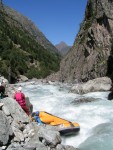 Super rafting ve Francii, Isre a Ubaye - klenoty evropskho raftingu s kulisou ledovcovch tytiscovek, teplo a pohoda. - fotografie 49