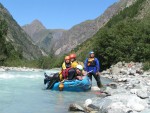 Super rafting ve Francii, Isre a Ubaye - klenoty evropskho raftingu s kulisou ledovcovch tytiscovek, teplo a pohoda. - fotografie 50