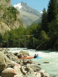 Super rafting ve Francii, Isre a Ubaye - klenoty evropskho raftingu s kulisou ledovcovch tytiscovek, teplo a pohoda. - fotografie 56