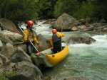 Super rafting ve Francii, Isre a Ubaye - klenoty evropskho raftingu s kulisou ledovcovch tytiscovek, teplo a pohoda. - fotografie 88