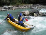 Super rafting ve Francii, Isre a Ubaye - klenoty evropskho raftingu s kulisou ledovcovch tytiscovek, teplo a pohoda. - fotografie 98