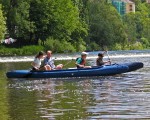 Vkedov plavba Lunice: Tbor - Bechyn, Ndhern poas optimln voda a skvl parta = zruka super vkendu - fotografie 13